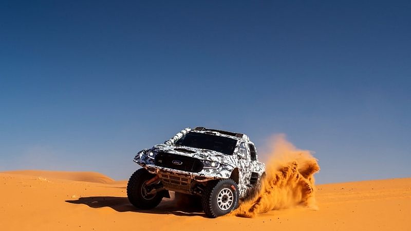„Dakar“-Sieger Nani Roma und Raid-Ass Gareth Woolridge starten beim Baja-Debüt von M-Sport Ford im Ranger T1+
